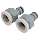 Draper ADJ. BSP TAP Connectors 2 Pack - 25907