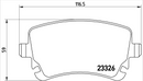Brembo Brake Pad Set - P85076