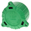 Maypole Green Cap for 8-Pin/13-Pin Plugs - 1280B