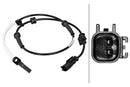 HELLA 6PU 358 217-201 Sensor, wheel speed - 2-pin connector