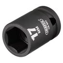Draper 17mm Impact Socket 1/2DR - 28496