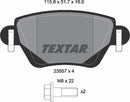 Textar Brake Pad Set - 2355702