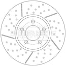 Borg & Beck Brake Disc - BBD7012S