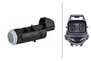 HELLA 6PX 358 270-231 Sensor, parking distance control - round - 3-pin connector - Plugged