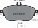 Textar Brake Pad Set - 2486901