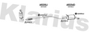 Klarius AR250J - Centre Pipe  - Fits Alfa Romeo Mito 1.3JTDM