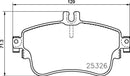Mintex Brake Pad Set fits -MercedesBenz MDB3246 (also fits other vehicles)