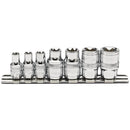 Draper Expert TX Star Socket Set 1/4"-3/8"DR - 34412