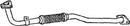 Klarius 301413 - Front Pipe For Cat  - Fits Nissan Primera 2.0i