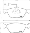 Mintex Brake Pad Set fits -Alfa Romeo Fiat Lancia MDB2068 (also fits other vehicles)