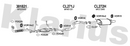 Klarius 301821 - Front Pipe For Cat  - Fits Mitsubishi Carisma 1.6i
