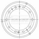 Borg & Beck Brake Drum - BBR32547
