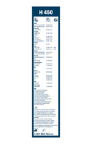 Bosch Rear Wiper Blade - 450mm - H450