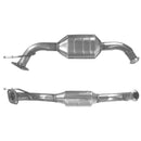 BM Cats Approved Petrol Catalytic Converter - BM90345H with Fitting Kit - FK90345 fits Renault