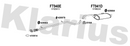 Klarius FT940E - Centre Pipe  - Fits Fiat Panda 1.2
