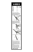 Bosch Aerotwin single OE Front Wiper Blade - 650mm - A650U