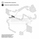 Borg & Beck Turbo Hose  - BTH1170 fits VAG Touareg,Q7 3.0d 03-