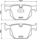Mintex Brake Pad Set fits -BMW MDB2961 (also fits other vehicles)