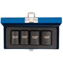 Draper Expert 4PC Imp.Wheel Nut Socket Set - 34032
