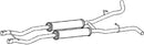 Klarius JR335X - Box With Centre Pipe  - Fits Jaguar S-Type 3.0i