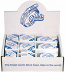 Assorted Hose Clips Box (100x) - 110154