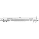 Borg & Beck Brake Hose  - BBH6527 fits MGB, MGB GT