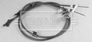 Borg & Beck Brake Cable - BKB3360 fits Ford Focus Mech.H/Brake 10-