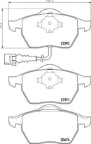 Mintex Brake Pad Set fits -Audi Seat Skoda VW MDB2041 (also fits other vehicles)