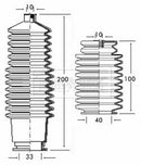 Borg & Beck Steering Gaiter Kit  - BSG3205 fits Renault