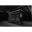 Bunker 56" 10 Drawer Trolley Grey - 08227