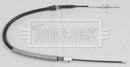Borg & Beck Brake Cable- RH Rear - BKB2424 fits Peugeot 607 2001-