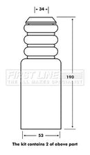 First Line Strut Protection Kit  - FPK7068 fits Renault Clio II/Kangoo/Twingo