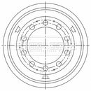 Borg & Beck Brake Drum - BBR32541