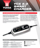 Yuasa 5A 8-Stage Smart Charger (UK) - YCX5A12