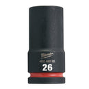 Milwaukee Hex socket ShW 3/4 deep 26mm-1pc - 4932480385
