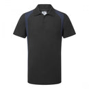 Portwest CD812 - WX2 Eco Polo Shirt S/S Black/Navy - CD812BNRXXXL