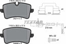 Textar Brake Pad Set - 2521413