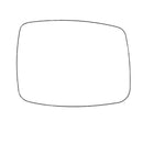 APEC Replacement Stick-On Wide Angle Vehicle Mirror Glass RHS - AMS2800A