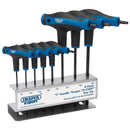 Soft Grip 'T' Handle Draper TX-STAR Key Set (8 Piece)