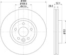 Mintex Brake Discs fits -Ford S305:5 MDC2161 (also fits other vehicles)