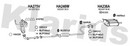Klarius HA275V - Centre Pipe  - Fits Honda Civic 1.5i