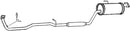 Klarius DU100L - Box With Centre Pipe  - Fits Daihatsu Charade 1.0i