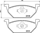 Mintex Brake Pad Set fits -Audi Seat Skoda Streetscooter VW MDB2034 (also fits other vehicles)