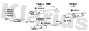 Klarius CN464J - Box With Centre Pipe  - Fits Peugeot Expert 1.9D