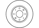 Disctech Brake Disc (Single) - Fits Kia - ABD2910 - Front Axle