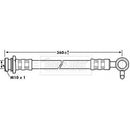 Borg & Beck Brake Hose  - BBH7084 fits Mazda MX5 90-98