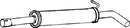 Klarius VW594L - Box With Centre Pipe  - Fits Seat Cordoba 1.9TDi