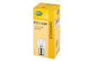 HELLA 8GD 004 772-123 Halogen-Bulb - P21/4W - Standard - 12V - 4W - Quantity: 2