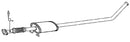 Klarius KA64P - Box With Centre Pipe  - Fits Kia Picanto 1.0