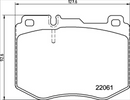 Brembo Brake Pad Set - P50145